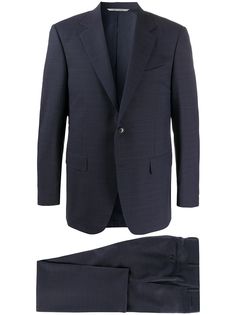 Canali строгий костюм-двойка