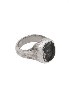 Tobias Wistisen кольцо с крупным камнем