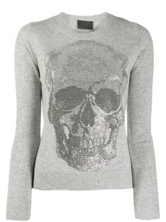 Philipp Plein джемпер с декором Skull