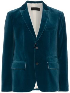 Haider Ackermann бархатный костюмный пиджак