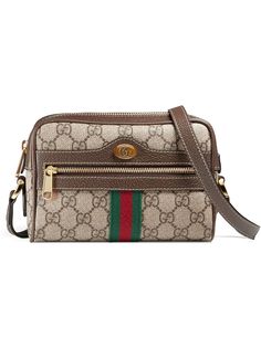 Gucci мини-сумка Ophidia с узором GG Supreme