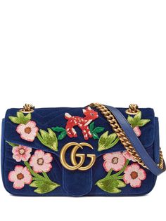 Gucci маленькая сумка на плечо GG Marmont