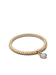 Raphaele Canot 18kt yellow gold Set Free Diamond beaded ring