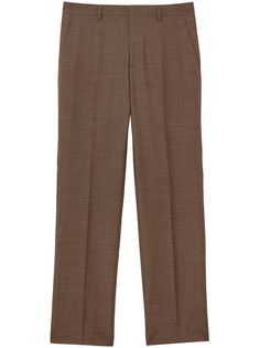 Burberry брюки прямого кроя