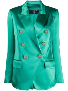Balmain двубортный блейзер
