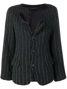 Comme Des Garçons Pre-Owned пиджак в тонкую полоску