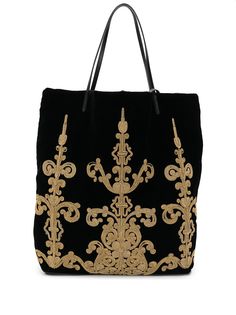 Etro сумка-тоут с узором Baroque