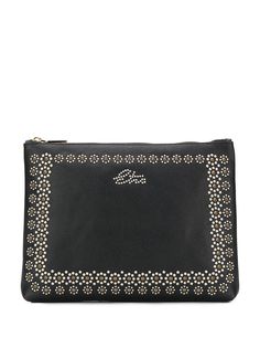 Etro клатч с заклепками