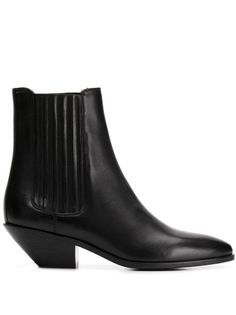 Saint Laurent ботинки челси на каблуке