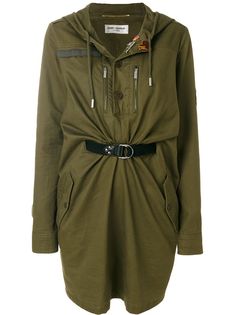 Saint Laurent платье в стиле парки