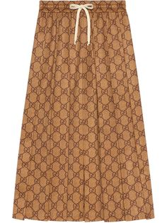 Gucci трикотажная юбка GG