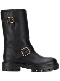 Jimmy Choo ботинки Biker с пряжками