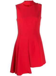 Versace Pre-Owned платье асимметричного кроя 2000-х годов