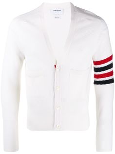 Thom Browne кардиган с полосками 4-Bar