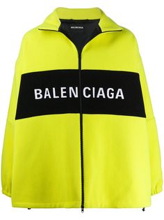 Balenciaga куртка на молнии с логотипом
