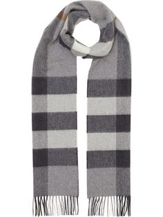 Burberry кашемировый шарф в клетку