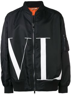 Valentino куртка-бомбер VLTN