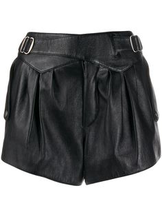 Saint Laurent шорты с завышенной талией