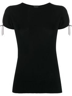 Chanel Pre-Owned блузка 2004-го года с завязками на рукавах