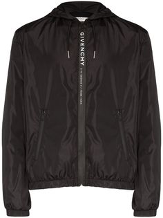 Givenchy худи на молнии с логотипом