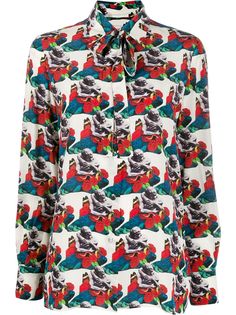 Valentino рубашка с принтом Lovers из коллаборации с Undercover
