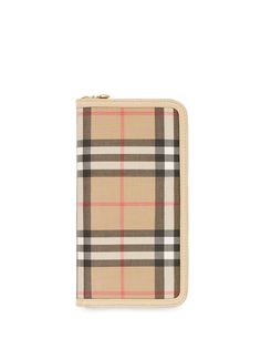 Burberry кошелек в клетку Vintage Check