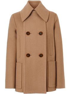 Burberry бушлат со вставками