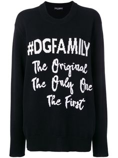 Dolce & Gabbana джемпер #DGFAMILY