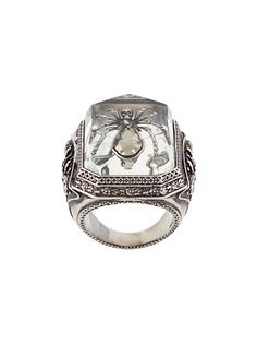 Alexander McQueen декорированное кольцо