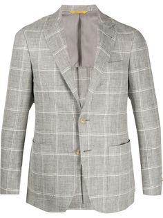 Canali клетчатый пиджак