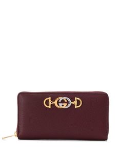 Gucci кошелек Zumi с круговой молнией