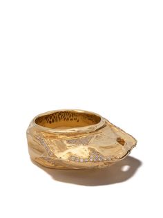 Patcharavipa золотое кольцо Boldi Tushroom с бриллиантами