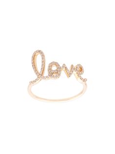 Sydney Evan золотое кольцо с бриллиантами