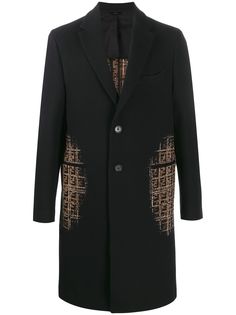 Fendi пальто с логотипом FF