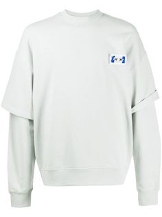 Ader Error толстовка Rivet Label