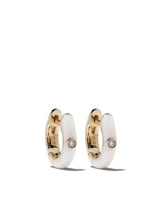 Ef Collection золотые серьги с бриллиантами