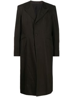 Yohji Yamamoto куртка прямого кроя