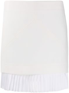 Courrèges плиссированная короткая юбка