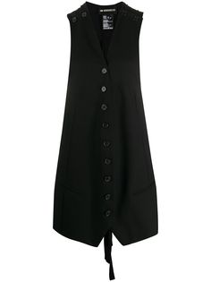 Ann Demeulemeester платье-жилет на пуговицах