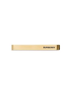 Burberry зажим для галстука с гравировкой