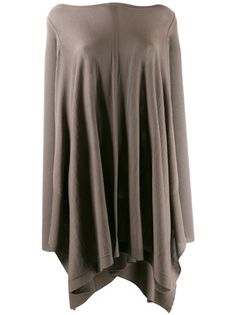 Rick Owens трикотажный топ с драпировкой