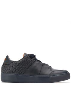 Ermenegildo Zegna XXX кеды с плетеными вставками