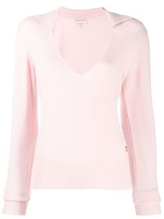 Emilio Pucci кашемировый свитер с V-образным вырезом