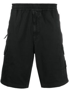 Stone Island шорты с нашивкой-логотипом