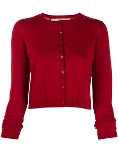 RedValentino кардиган с сетчатой вставкой