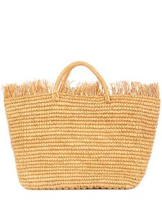 Sensi Studio плетеная сумка-тоут с бахромой