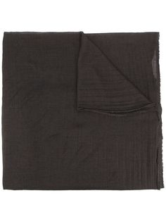 Rick Owens длинный шарф с бахромой