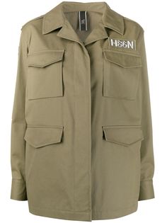 Hogan пальто в стиле милитари