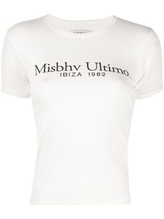 MISBHV футболка с логотипом