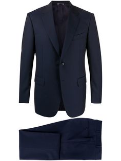 Canali костюм-двойка строгого кроя
